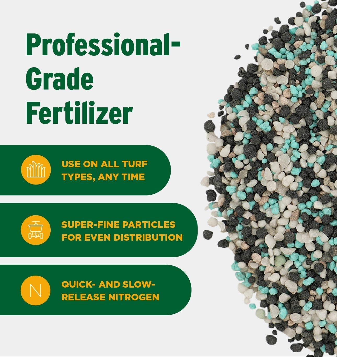 Andersons PGF 16-0-8 Fertilizer with Humic DG, 18lb Granular Nitrogen Lawn gallery