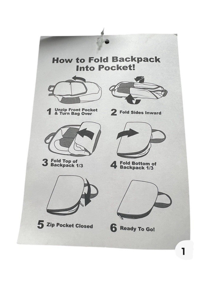 Hard Rock Cafe Lightweight Packable Backpack Travel Bag Destination Cities 5