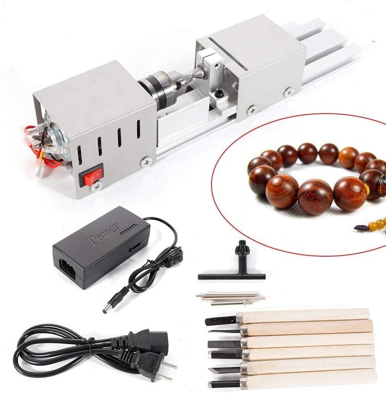 High-Performance Mini Lathe Machine for Crafting & Woodworking - 8000 RPM gallery