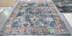 BLUE / RED 8′ X 10′ Missing Thread Rug, Reduced Price 1172722372 SHV797M-8