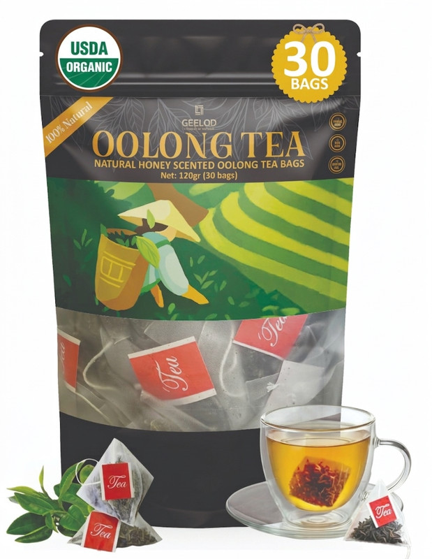 Nutricas Tea Organic Oolong | 30 BAG | Cortisol&Stress, Digestion and Metabolism gallery