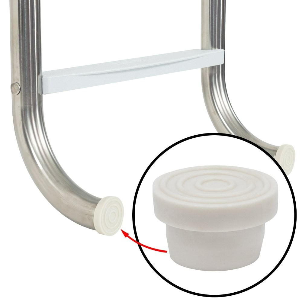 2 PACK - Aqua Select Replacement Swimming Pool In-Ground Ladder Bumper gallery
