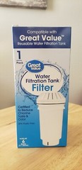 GREAT VALUE Replacement Water Filter Tank Filer 6 Months