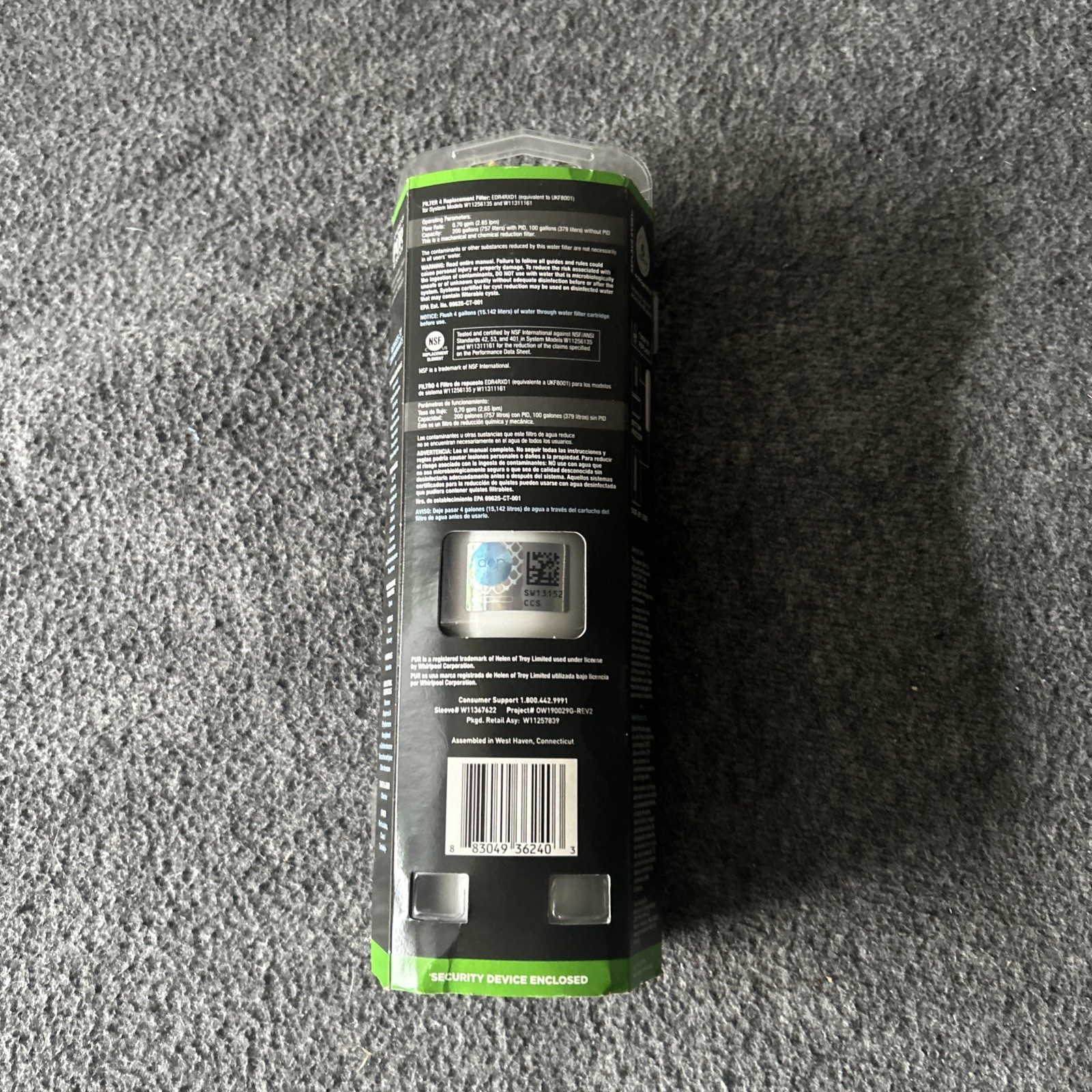 EveryDrop Water Filter 4 - EDR4RXD1 Ice and Water Refrigerator New Free Ship gallery