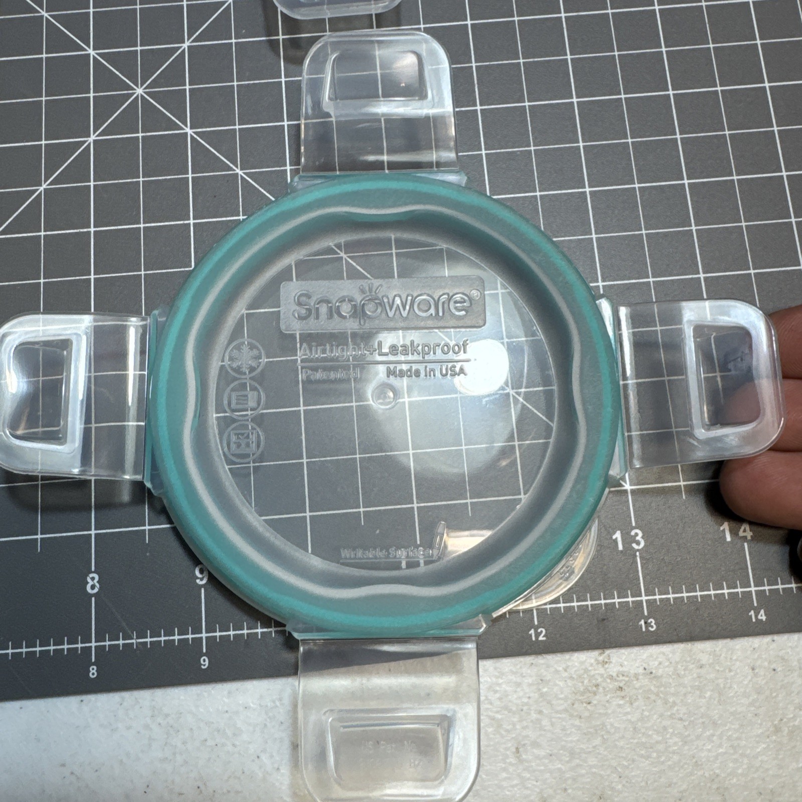 4 Pyrex Lids Snapware -Only 7202R 1 Cup 236 mL Clear Round Bowl A194 -O gallery