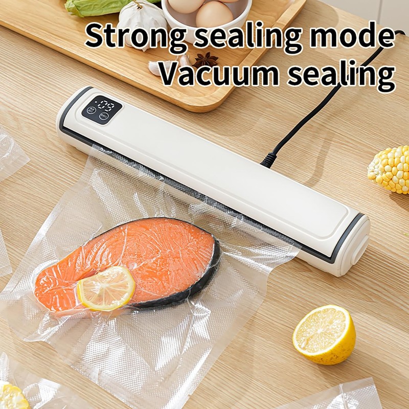 Vacuum Sealer Machine | Compact Design | -Touch Automatic | Seal in 10-20 Sec... gallery