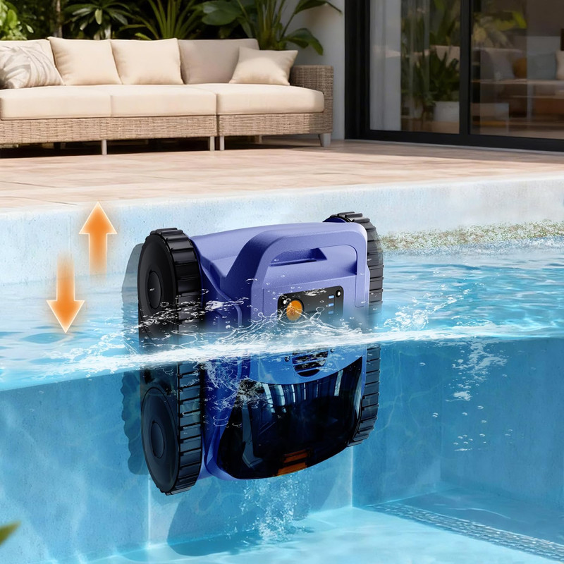 [2026 Release] Automatic Robotic Pool Vacuum for Inground & above Ground Pools, gallery