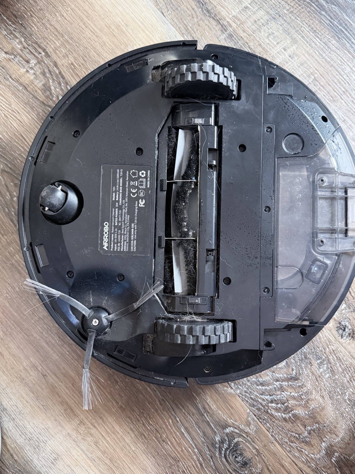 AIRROBO T20+ Self-Emptying Robotic Robot Vacuum and Mop APP/Voice Control/Alexa gallery