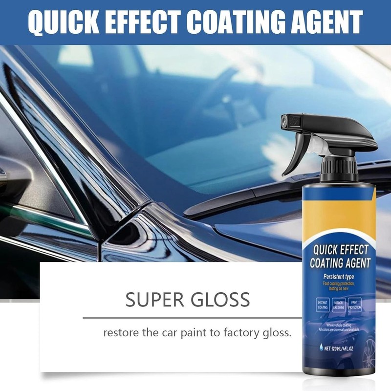 Car Coating Spray, Quick Effect, 2PCS 120ml – Fast Wax Application & Instant Shi gallery