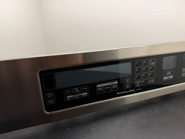 KitchenAid 30" Stainless Double Wall Oven Control Panel 4451791, 8302737 gallery