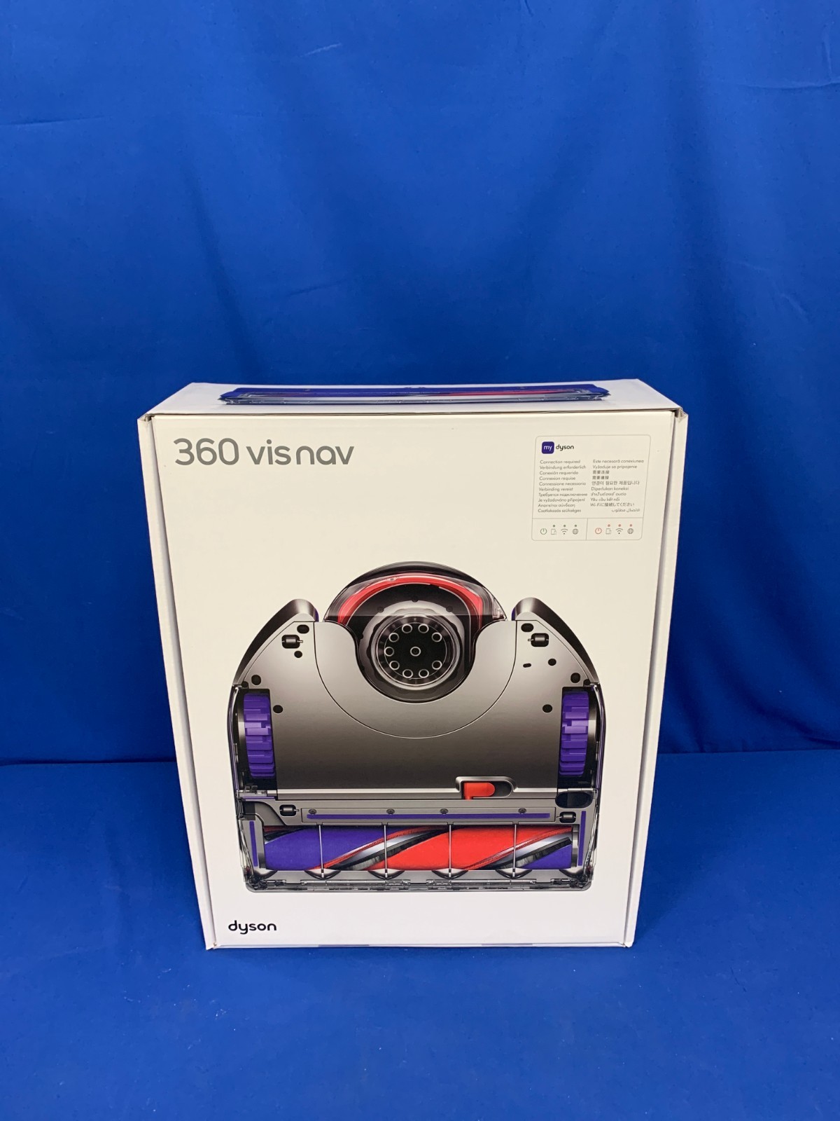 Dyson 360 Vis Nav Robot Vacuum In Blue/Nickle With Smart Navigation New gallery