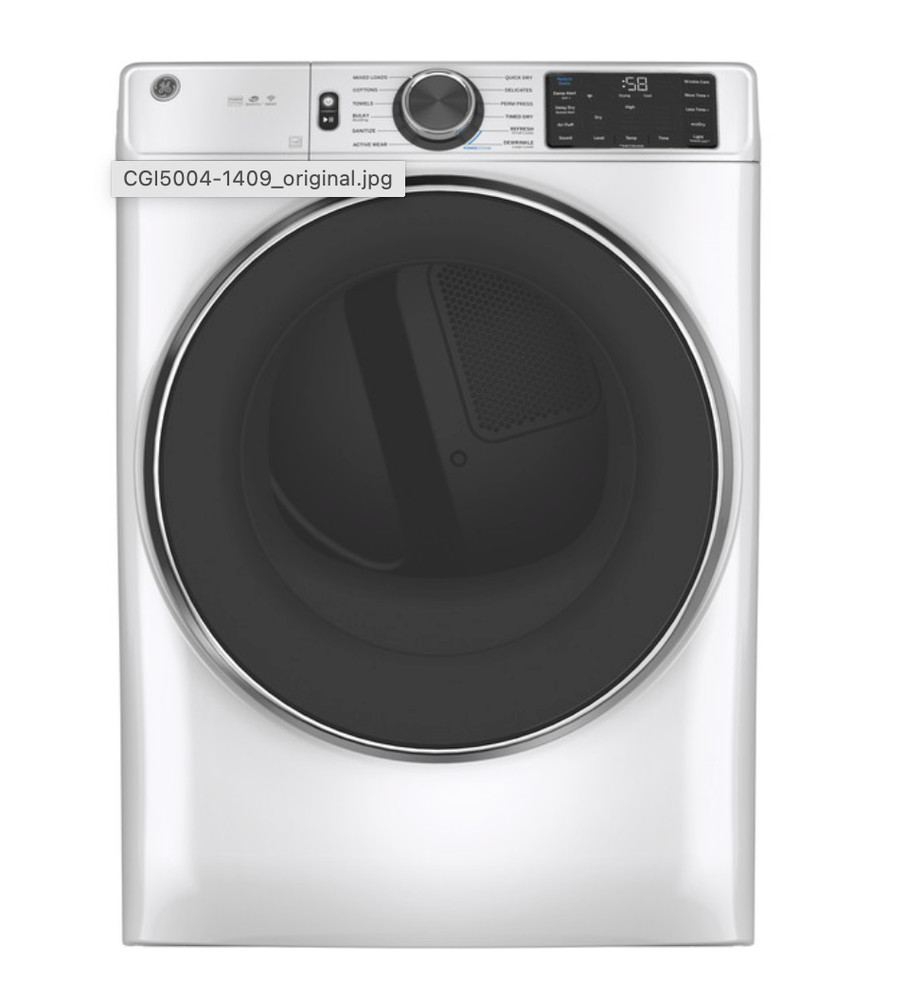GE FRONT LOAD SMART ELEC DRYER WHITE GFD65ESSNWW (New_In_Box)