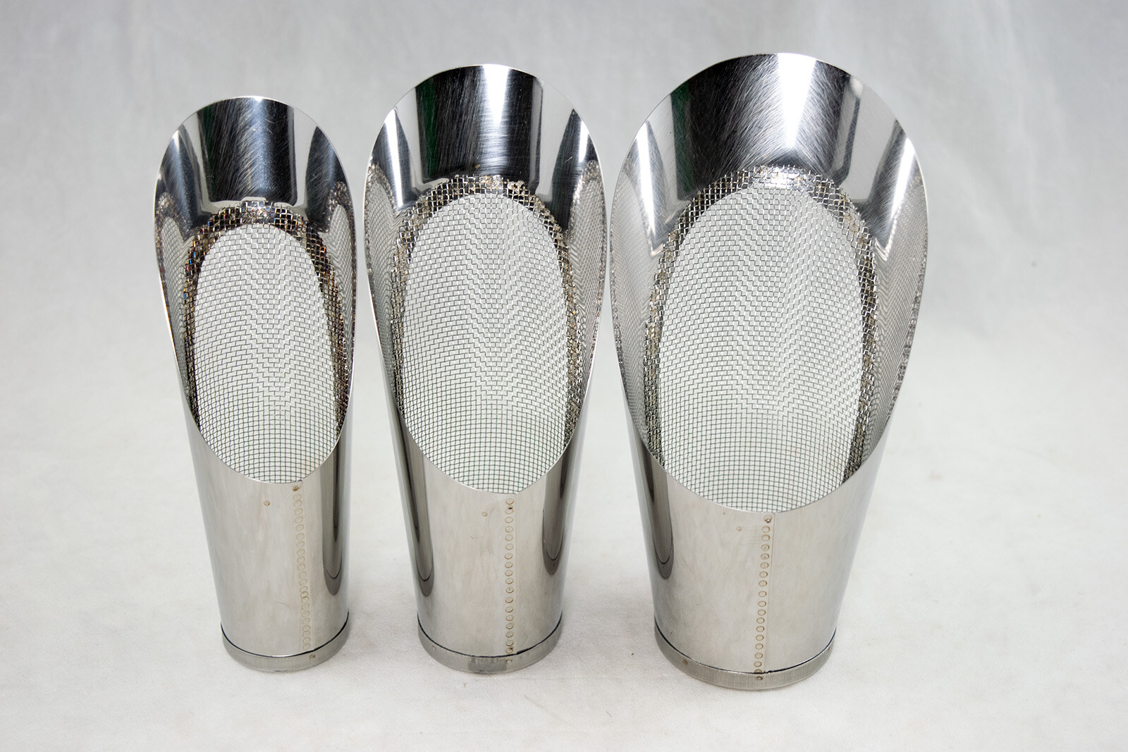 3 Pcs Set Japanese Stainless Bonsai Soil Scoop w / Mesh - Potting & Mixing Tool gallery