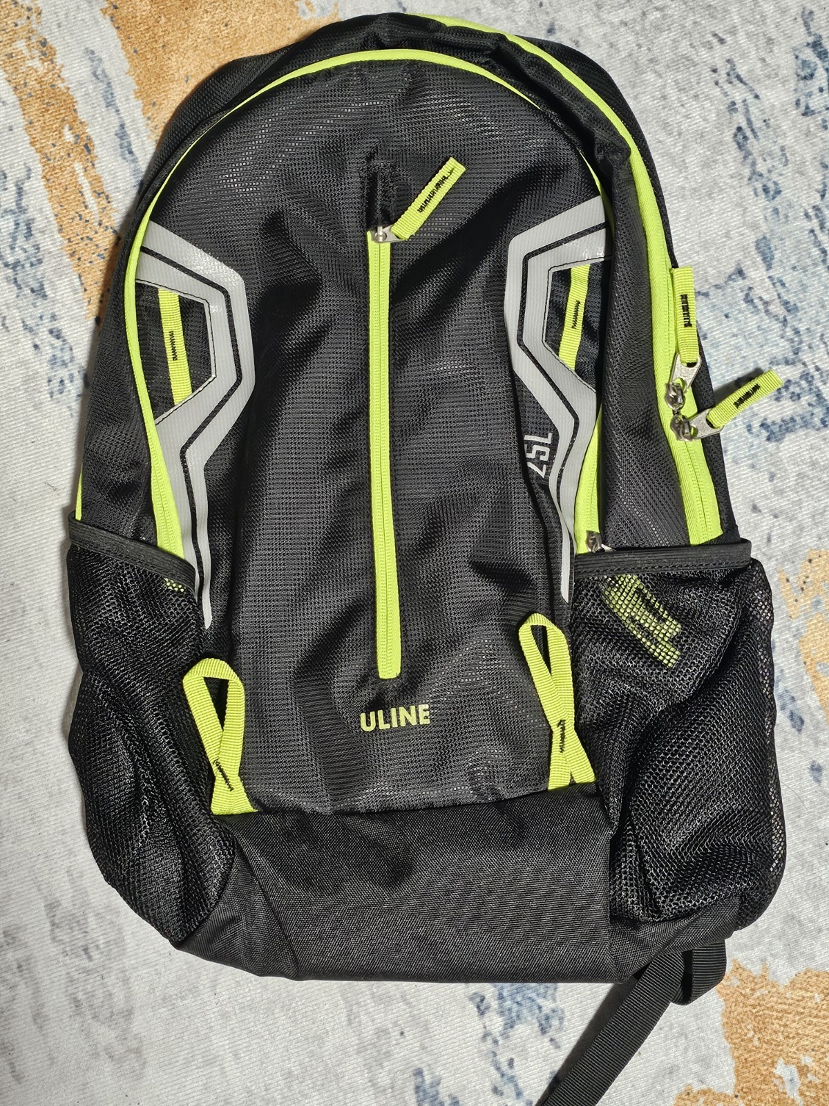 Uline Daypack - Black Lime 2