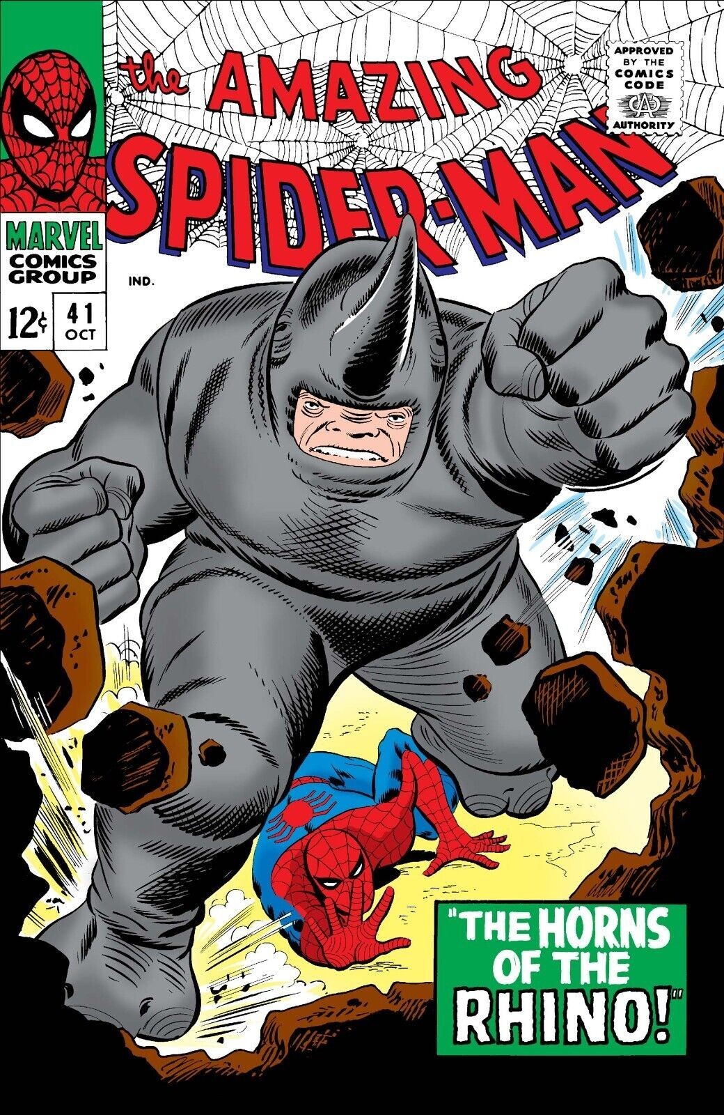 AMAZING SPIDER-MAN #41 COMIC BOOK COVER Poster print 14"x20" inches gallery