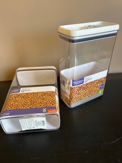 18.6 Cup Flip-Tite Container Food Cereal Storage (Set of 2) Better Homes Gardens gallery