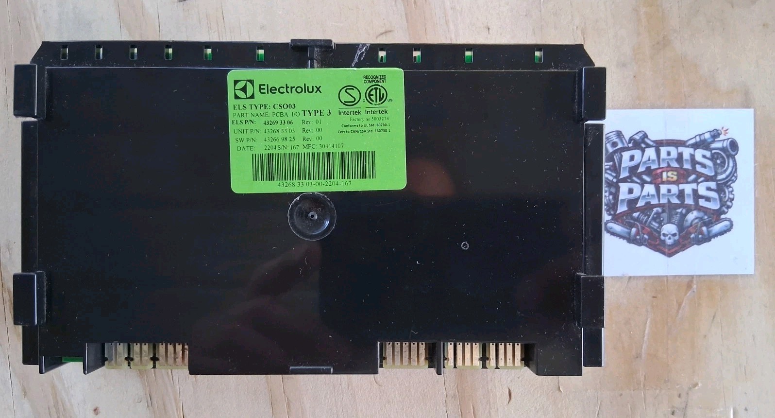 Wascomat WLD730CC Electrolux ELS type CSO03 PCBA I/O TYPE 3 gallery