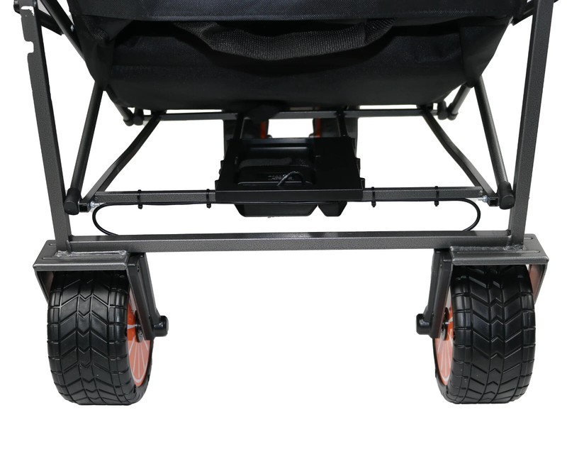 Electric Assistance Collapsible Folding Garden Utility Wagon With Tailgate gallery