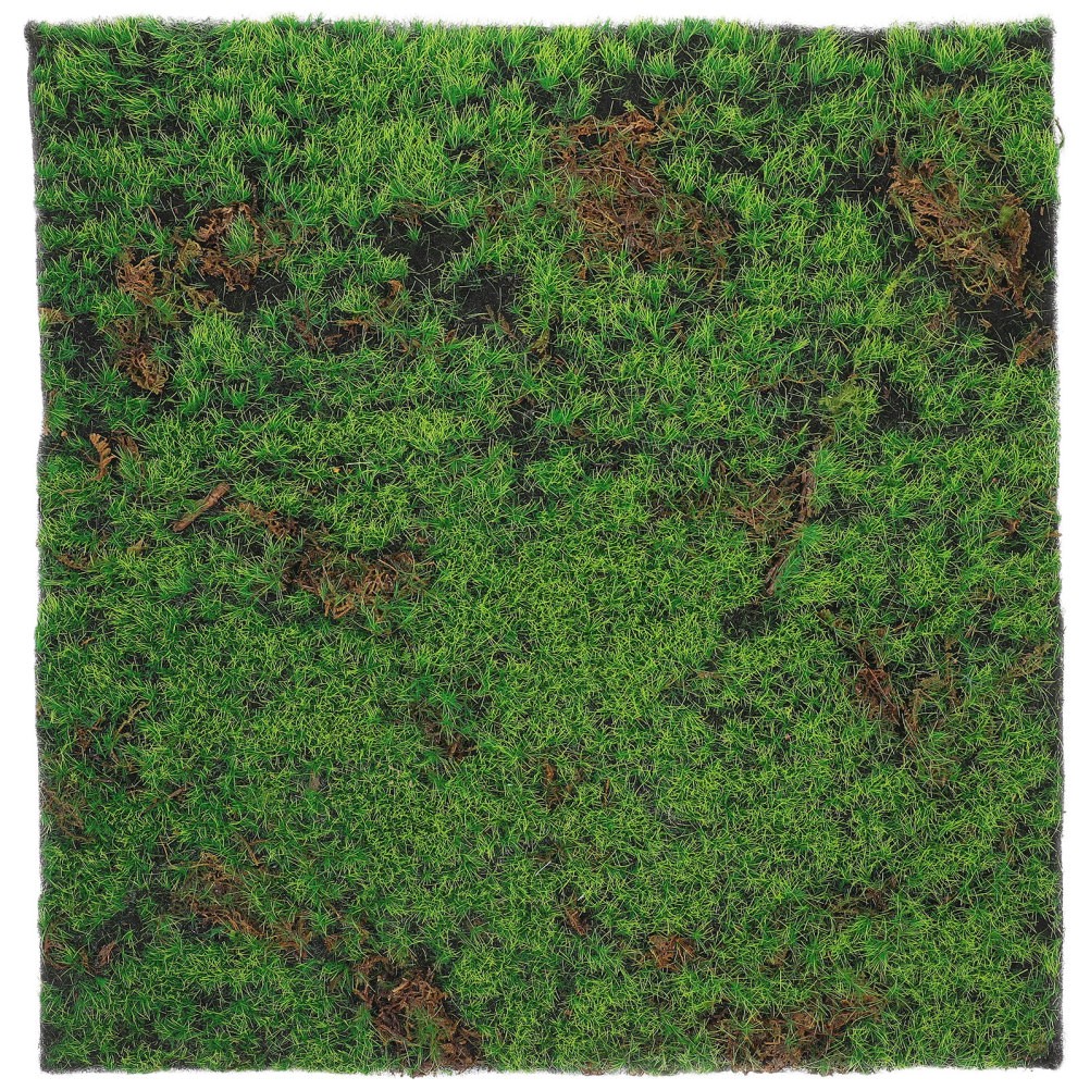 Premium Plastic Green Artificial Moss Mat for Home and Balcony Decoration gallery