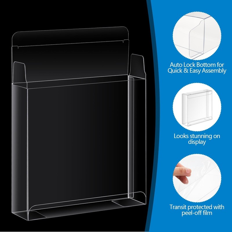5 Pcs Booster Protective Box Compatible with PVC Japanese Booster Case 0.5 mm... gallery