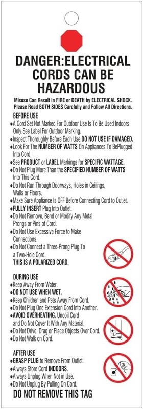 Amazon Basics 3-Prong Indoor Rectangle Extension Cord Power Strip, Flat Plug gallery