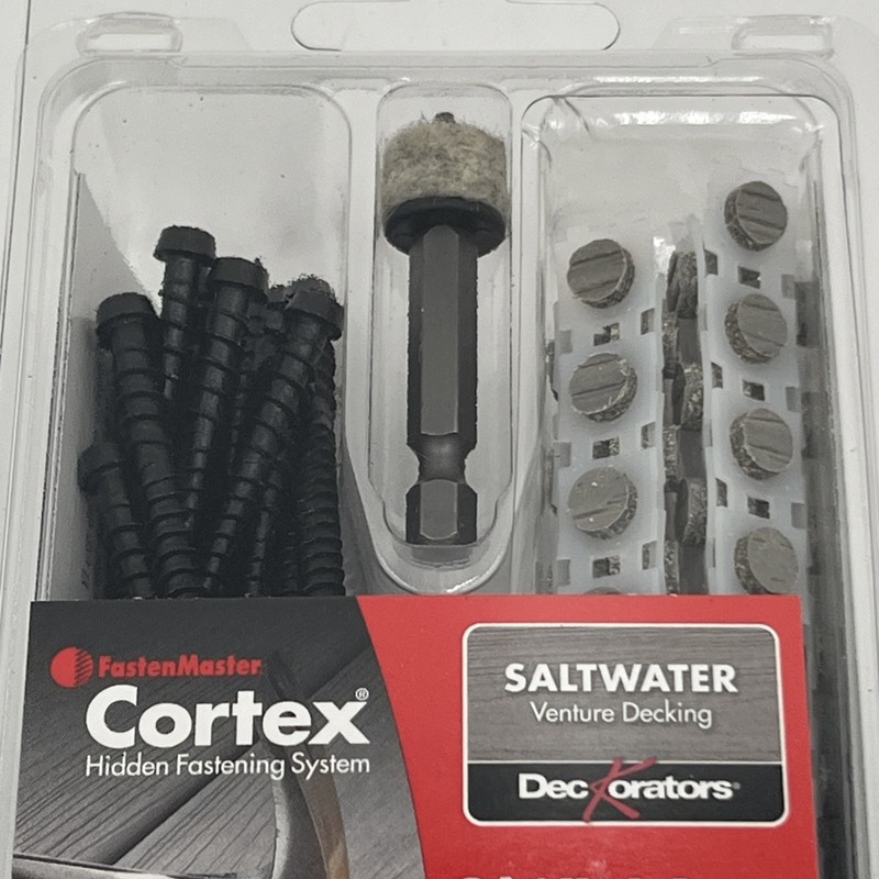 NEW!! FastenMaster 50 LF Collated Cortex Deckorators Salt Water 2-1/2” Screws gallery