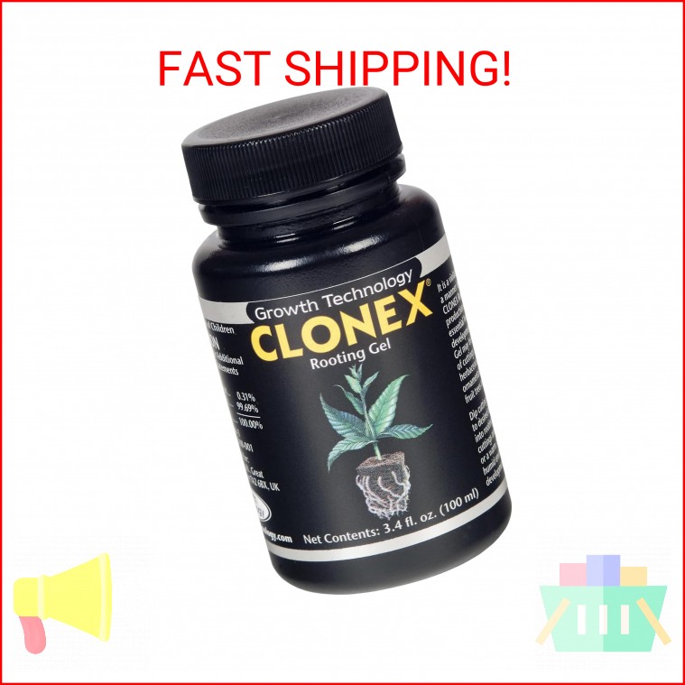 Clonex Rooting Gel - High-Performance Rooting Compound for Plant Cuttings, Conta gallery