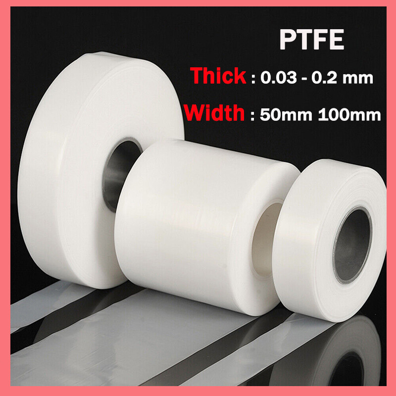 PTFE Film Plastic Sheet Ultra-thin High Temperature Resistant 0.03 -0.2 mm Thick gallery