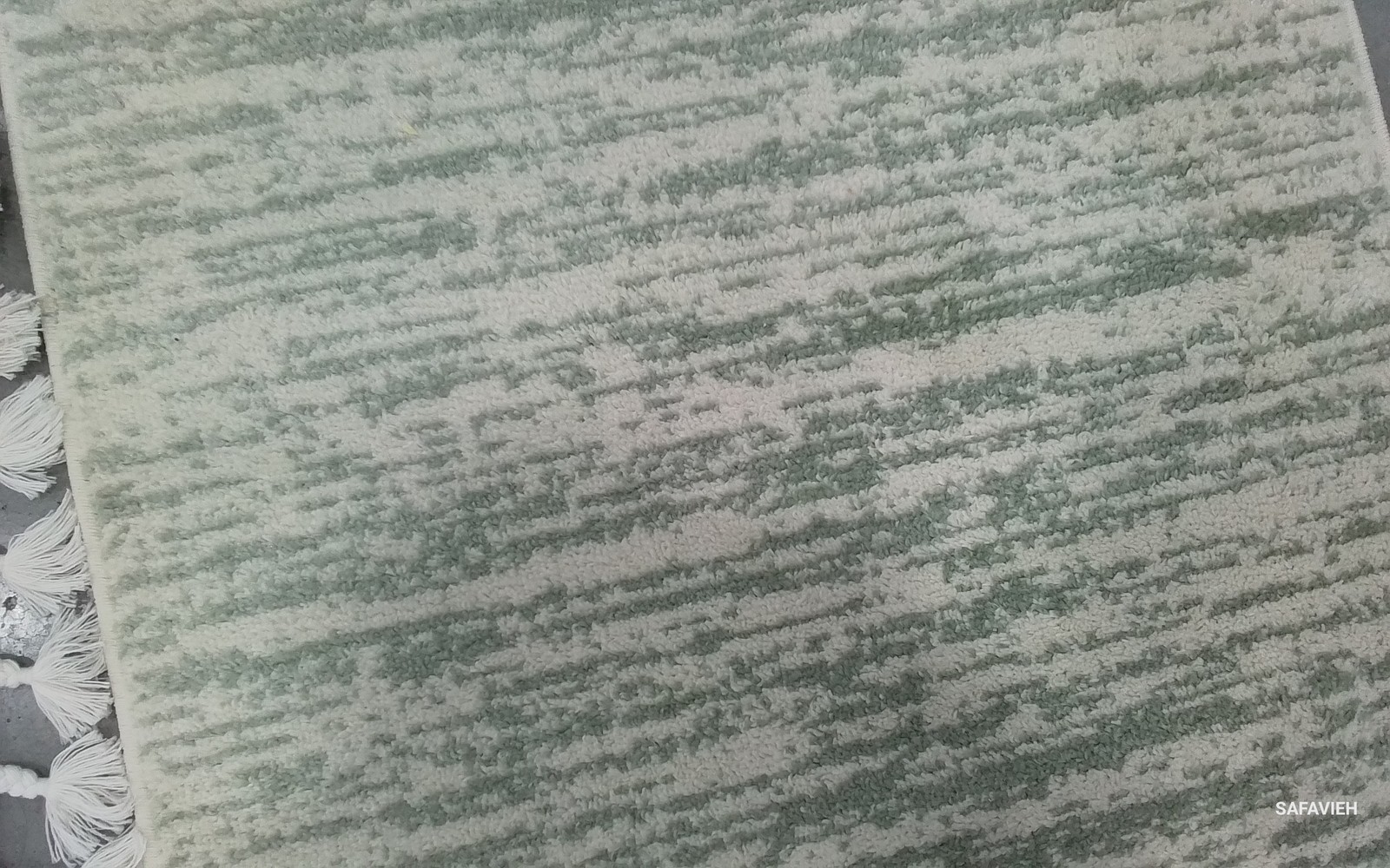 SAGE / IVORY 2'-6" x 8'-0" Back Stain Rug, Reduced Price 1172791062 ADR113X-28 gallery