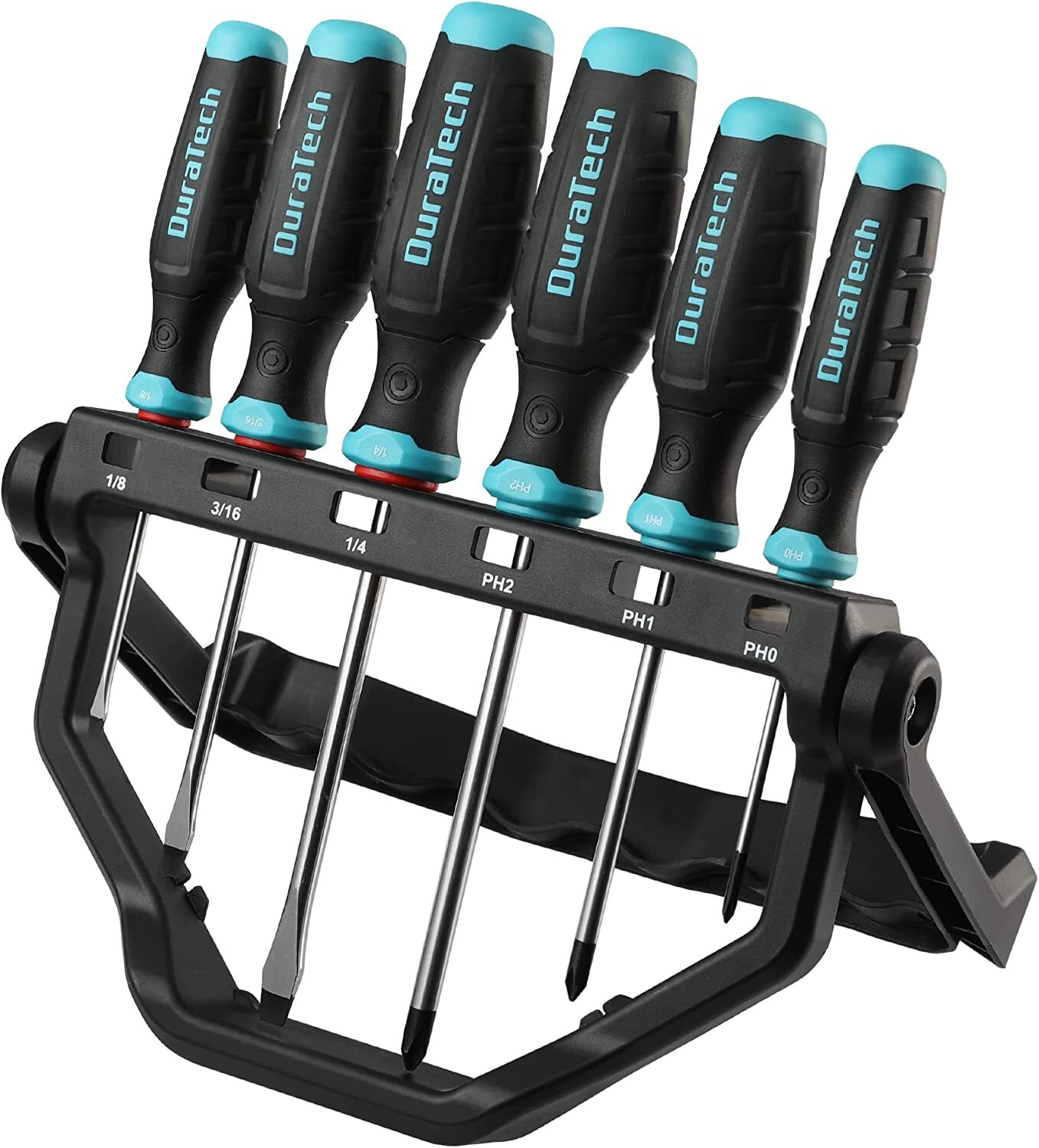 DURATECH 6 PCS Magnetic Screwdrivers Set 3PCS Phillips & 3PCS Flat Head S2 Steel gallery