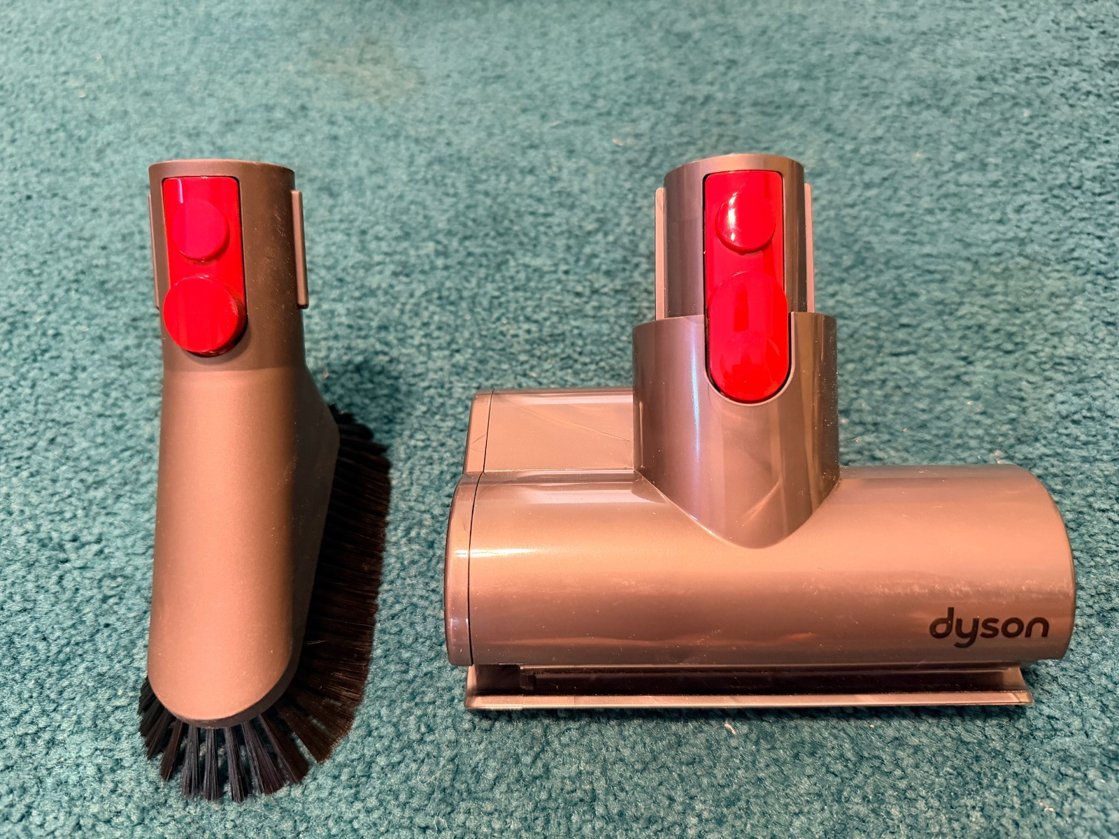 Genuine DYSON Mini Motorized Tool and Mini Soft Dusting Brush V8 V10 V11 gallery