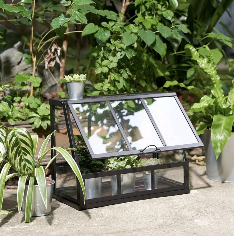 IKEA ÅKERBÄR Cold Frame Rectangle Black 65 cm 205.371.75 gallery