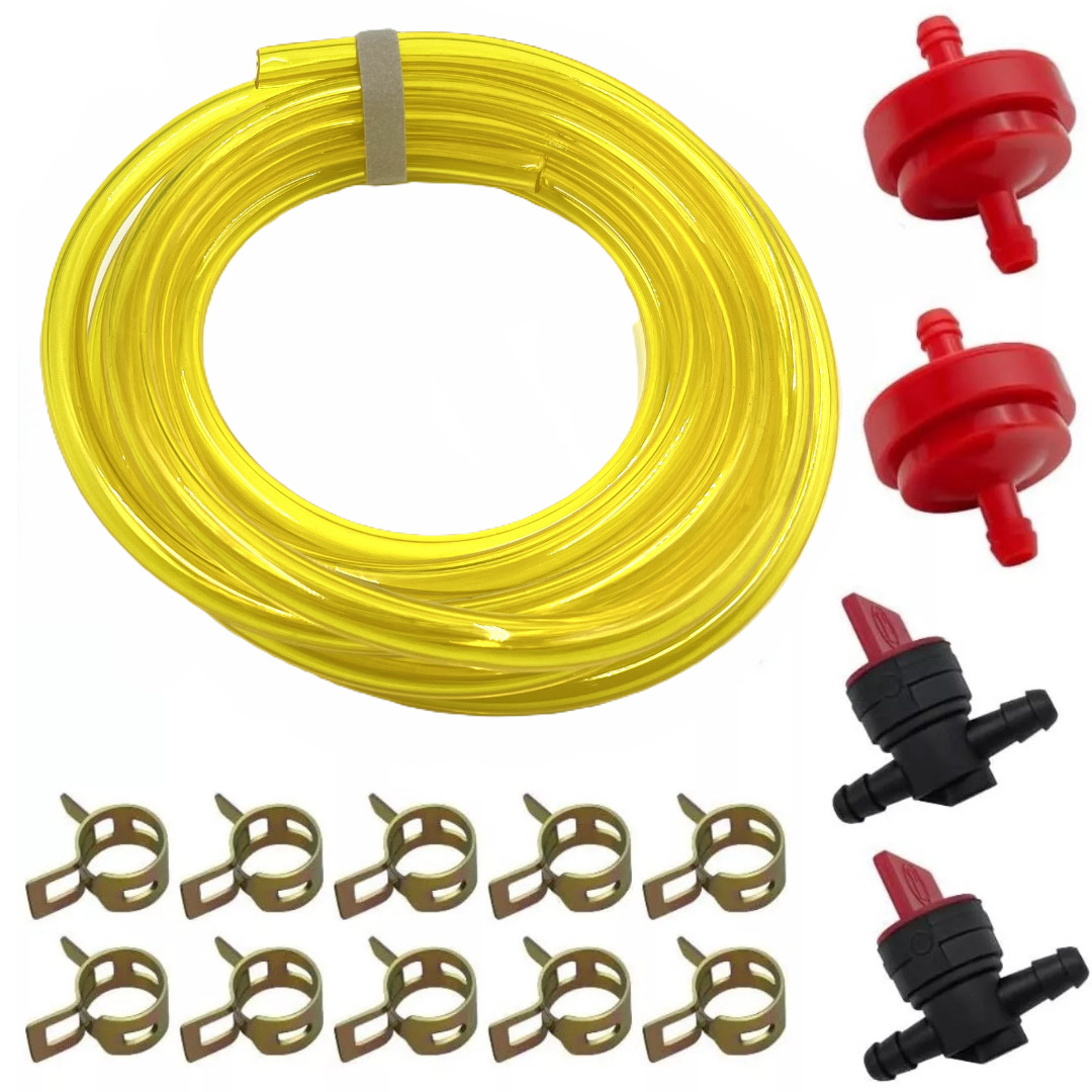 7FT 1/4” x 3/8” Fuel Line Hose Kit for Briggs MTD Craftsman Troy Bilt Cub Cadet gallery