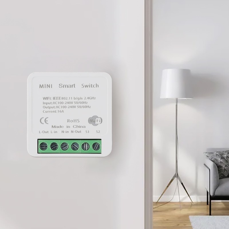 For Smart Switch Light Switch Timer Function No Hub Required 2 Way 16A New gallery