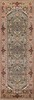 Geometric Heriz Indian 8 ft Runner Rug 2' 6" x 7' 11' Hand-knotted gallery