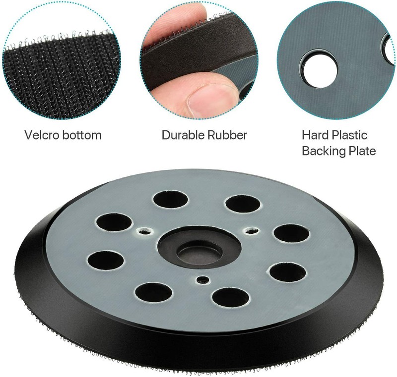 Orbital Sander Replacement Pad Hook Loop for Dewalt/Makita/Porter Cable 5inch US gallery