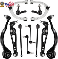 Front Upper and Lower Control Arm Kit Compatible with 2013-2018 Land Rover Range