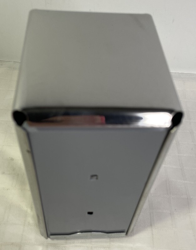 TableCraft 221 S/S Full-Size Double Sided Napkin Dispenser gallery