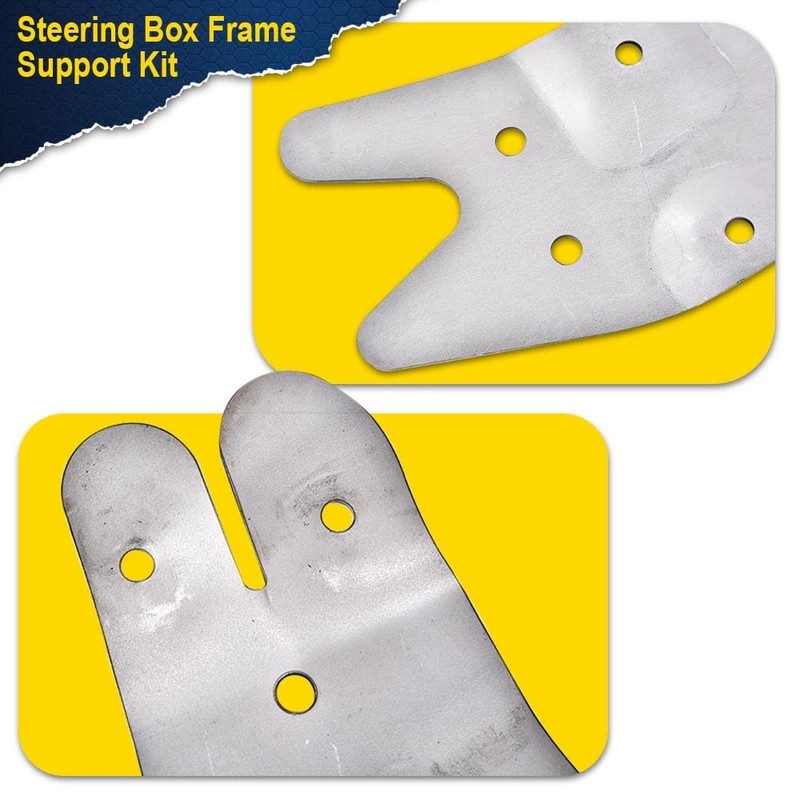 Steering Box Frame Support Kit, Compatible with 73-91 Chevy GMC C/K Pickup 2 ... gallery