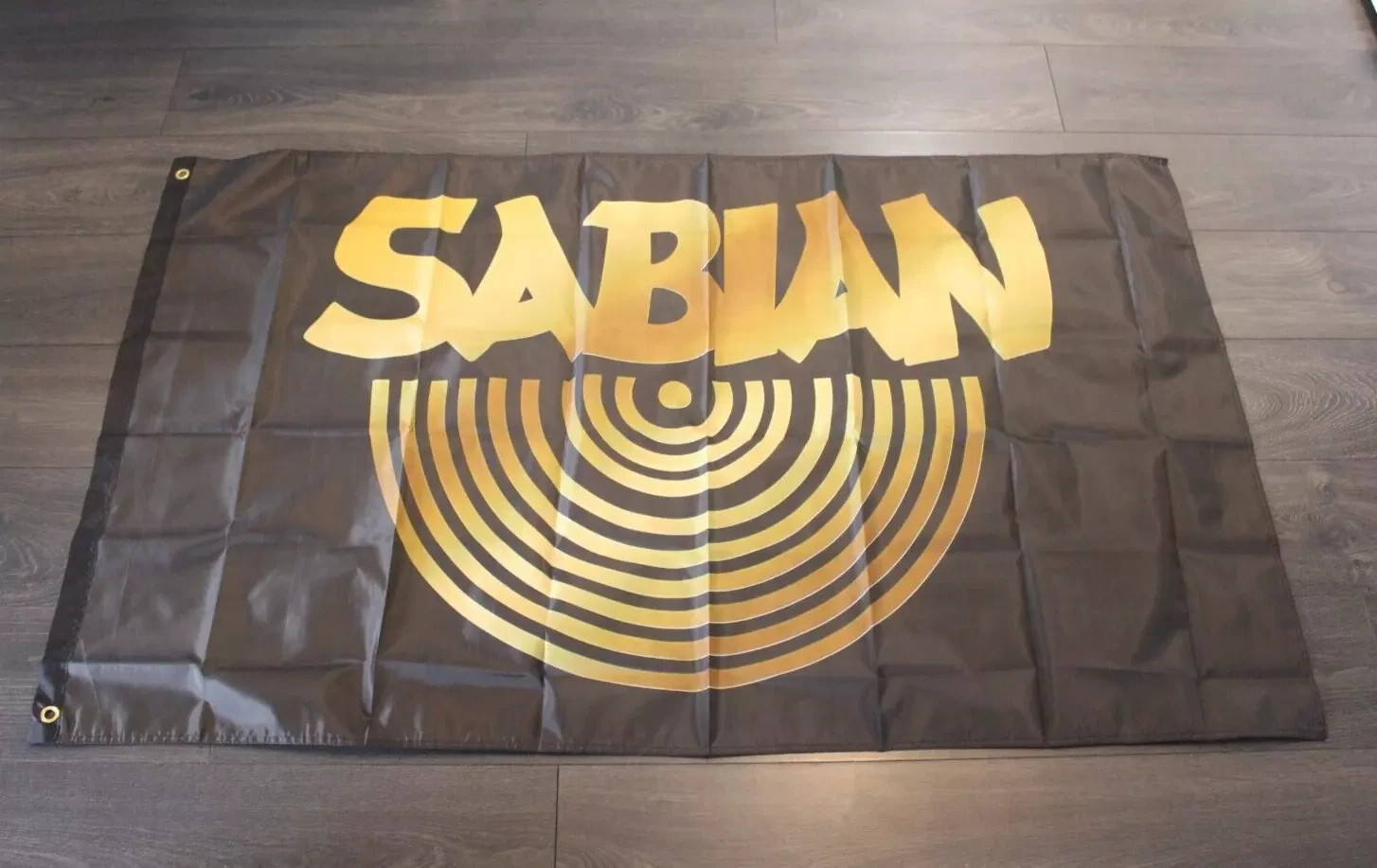 Sabian Cymbals Banner Flag Cymbal Drums Drummer Percussion Music Store Shop gallery