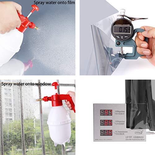 1 Way Mirror Window Film Daytime Privacy Heat Control Film, Non-Adhesive, 6 Mil gallery