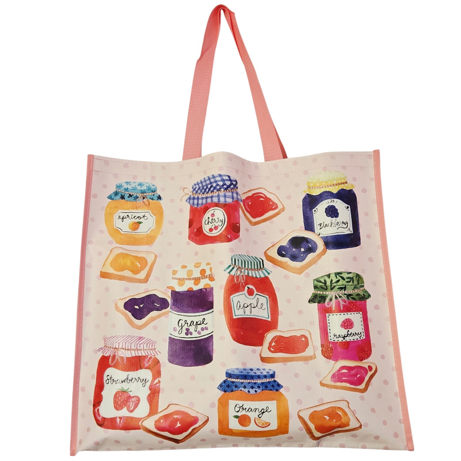 Jam Jelly Jars Canning Preserves Homemade Grape Strawberry TJMaxx Tote Bag Gift gallery