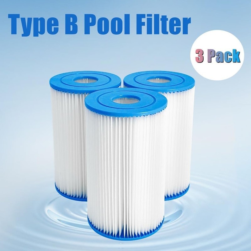 Type B Pool Filter Cartridge Compatible with in-tex 2500 GPH Filter Pump for ... gallery