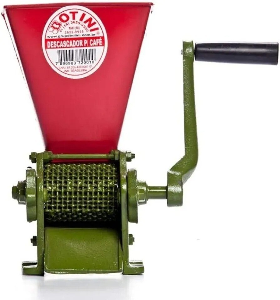 Botini Coffee Peeler Manual With Hand Crank Professional Peeler Machine gallery