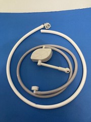 White & Gray Hose With Elbows And Secondary Hose Stand For Enagic Kangen Machine