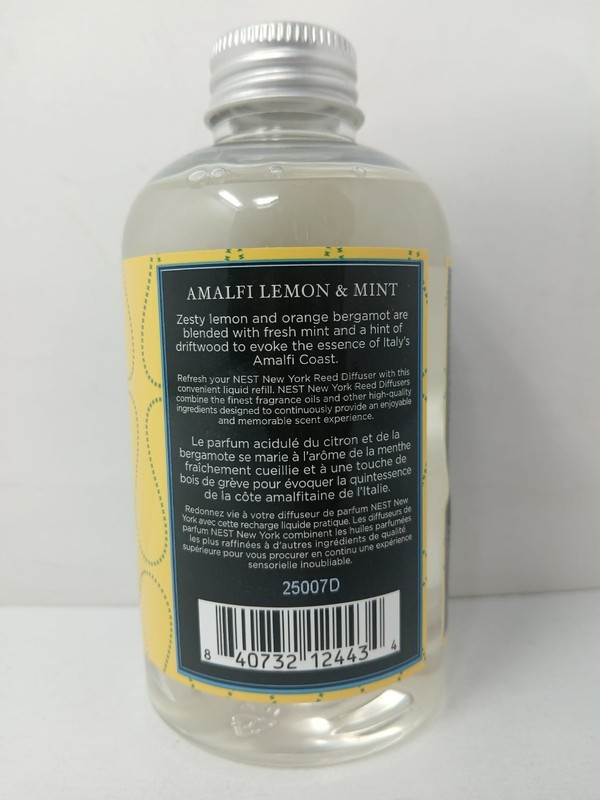 Nest New York Reed Diffuser Refill 5 fl oz Amalfi Lemon & Mint gallery
