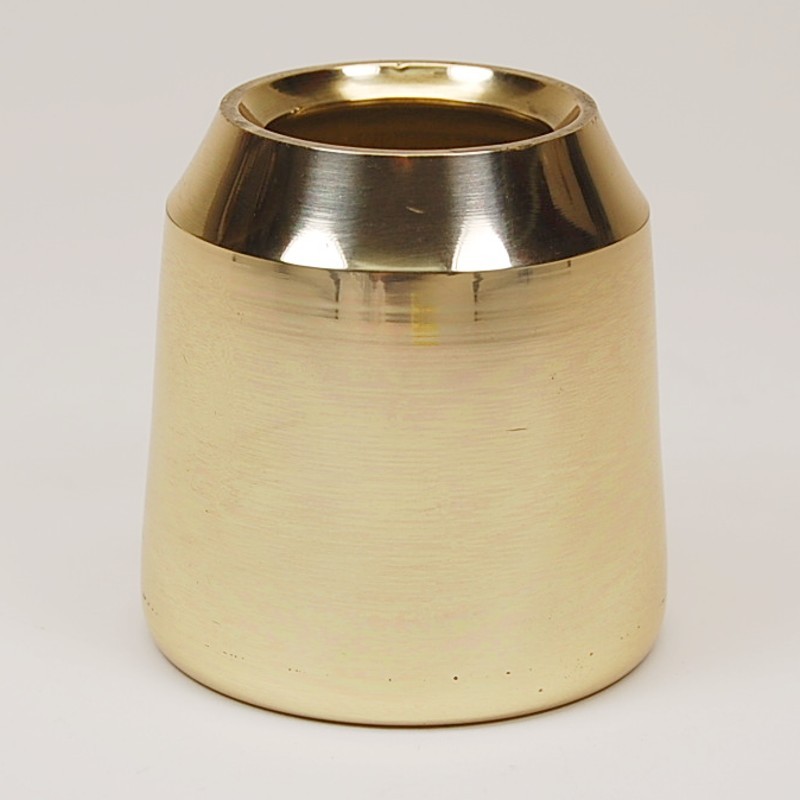 Brass CANDLE FOLLOWERS- Multiple sizes & quantities. WAX SAVER, TOPPERS, BURNERS gallery