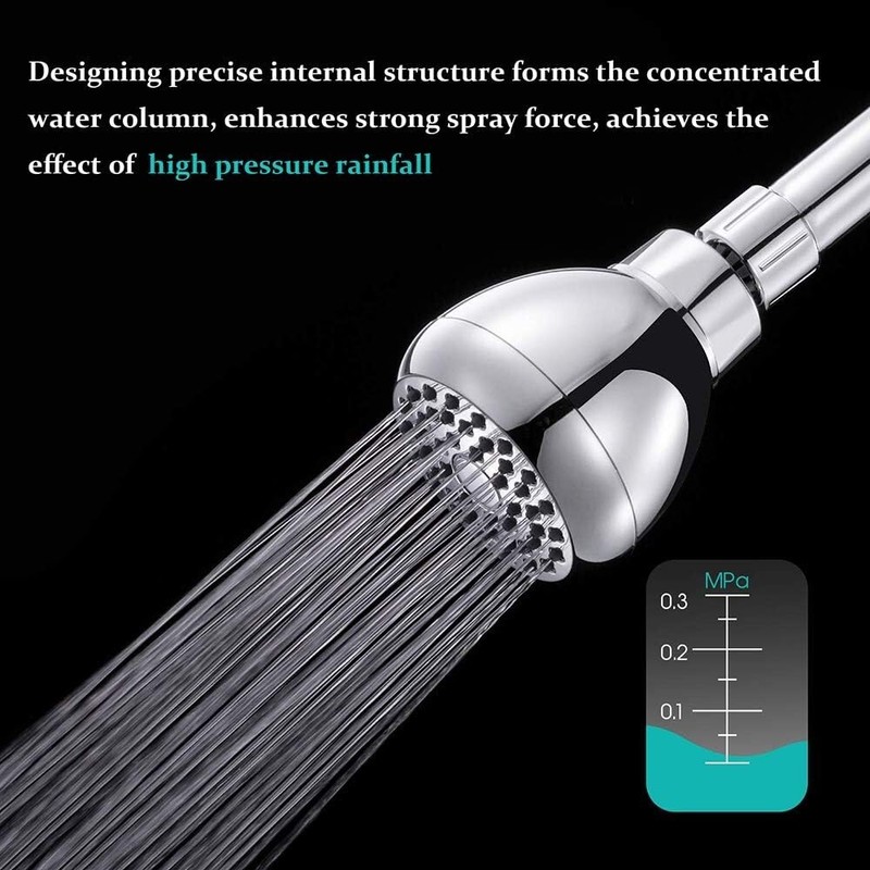 Original Modified HIGH FLOW SHOWER HEAD * 14 GPM Soft High Pressure * Acrylonitr gallery