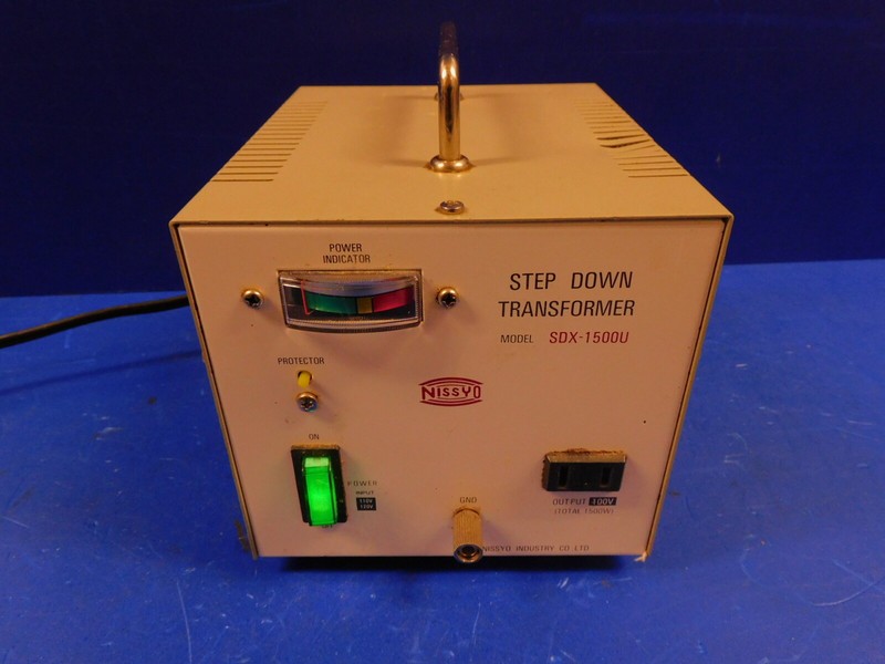 Nissho Kogyo SDX-1500U Down Transformer Voltage Converter 110/120V to 100V gallery
