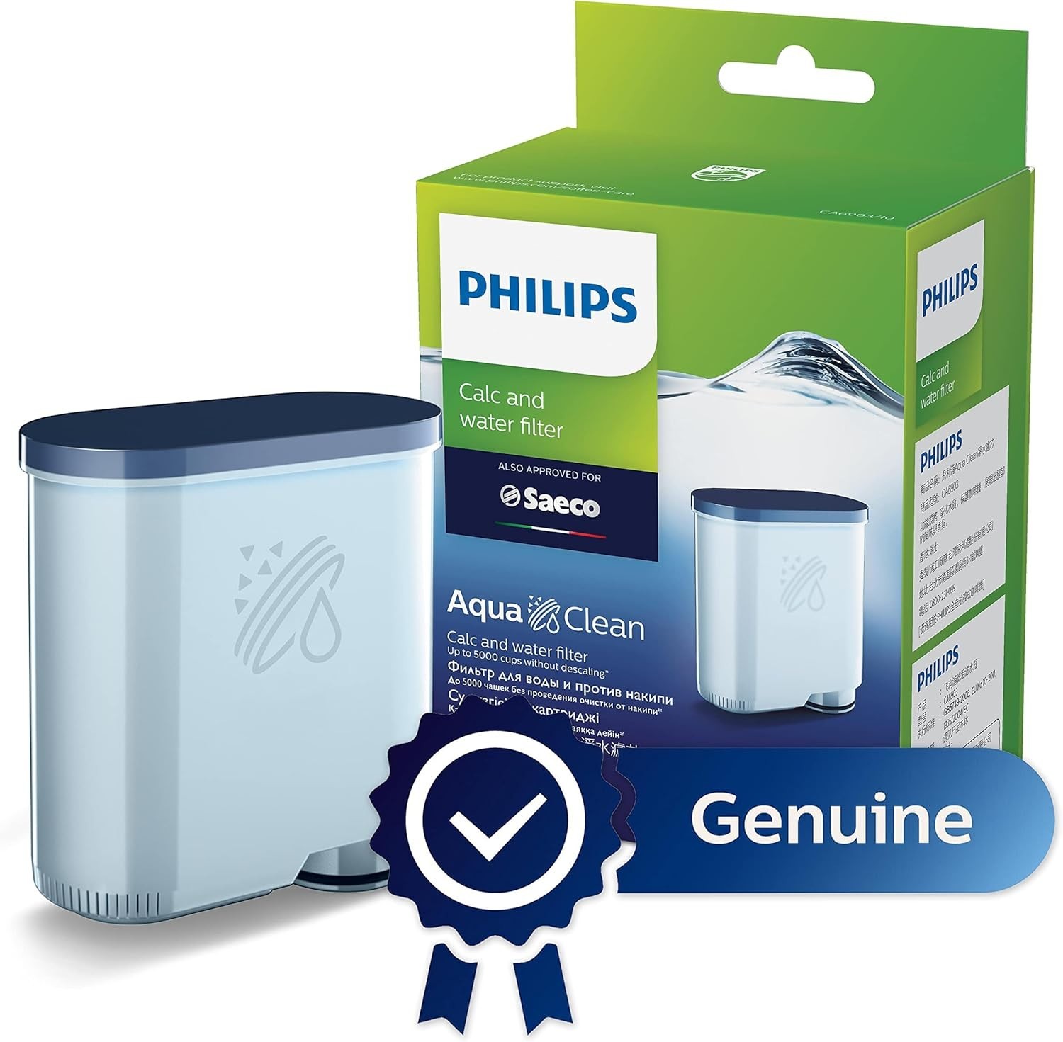 Philips Seaco, 1 calc and water Filter for Expresso Machine filter (CA6903/10) gallery